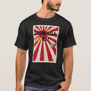 Camiseta Juventud Karate Gold Belt