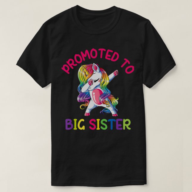 Camiseta Juventud promovida a Gran Hermana dabbing unicorni (Diseño del anverso)