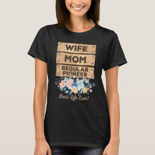Camiseta JW Pioneer Mom Jehová Testigos Pioneer Service