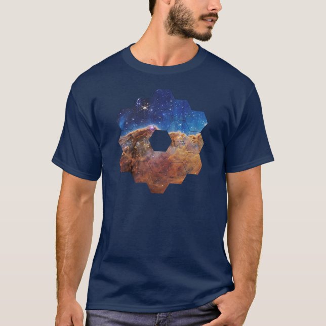 Camiseta JWST NASA, James Webb Space Telescope — (Anverso)