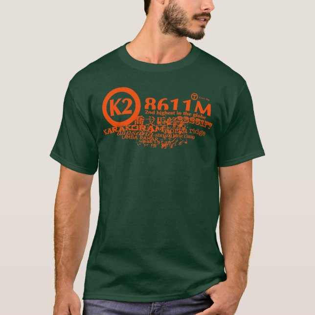 Camiseta k2 (Anverso)
