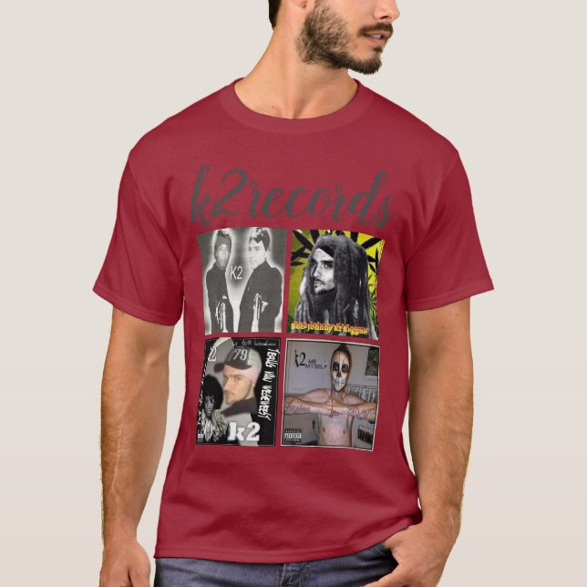 Camiseta k2records (Anverso)