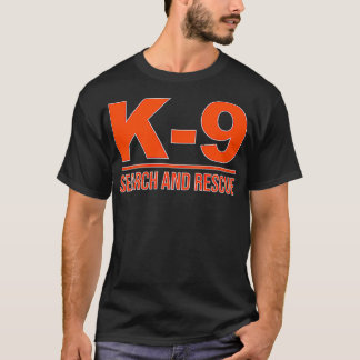CAMISETA K9 EQUIPO DE BÚSQUEDA DE EMERGENCIAS Y RESCATE DE 