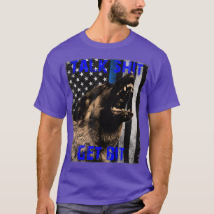 Camiseta K9 Police Dog Handler Malinois German Sheperd K9