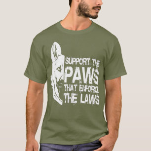 Camiseta K9 Police Dog Officer German Shepherd Premium