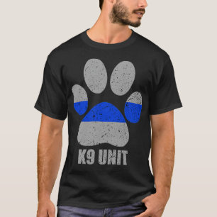 Camiseta K9 Unidad Paw Thin Blue Line