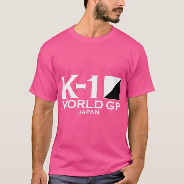 Camiseta K-1 Kickboxing World Gp (Anverso)