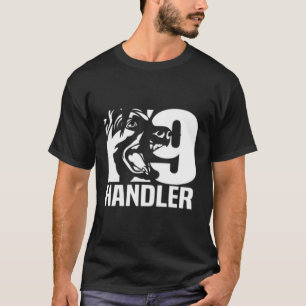 Camiseta K-9 Policía de control sheriff policía policía pol