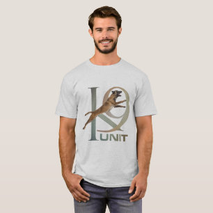 Camiseta K-9 unidad - unidad Malinois del perro policía