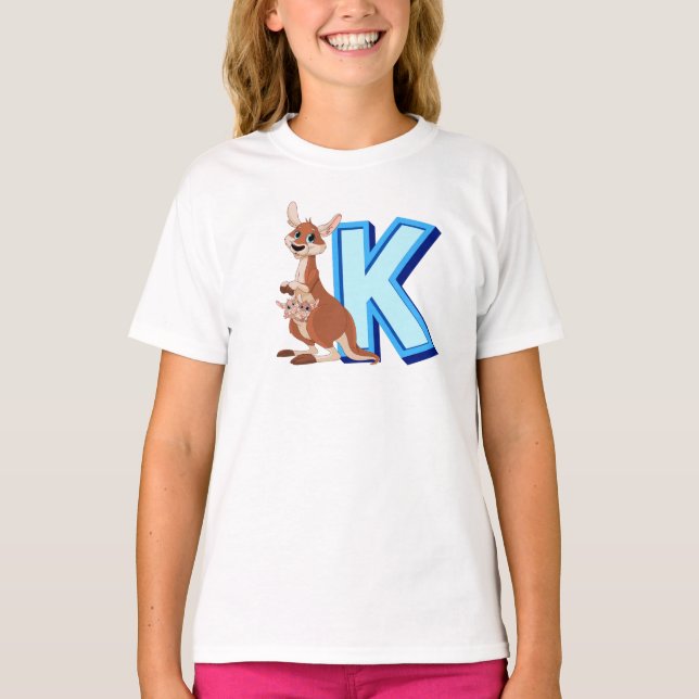 Camiseta K de canguro (Anverso)