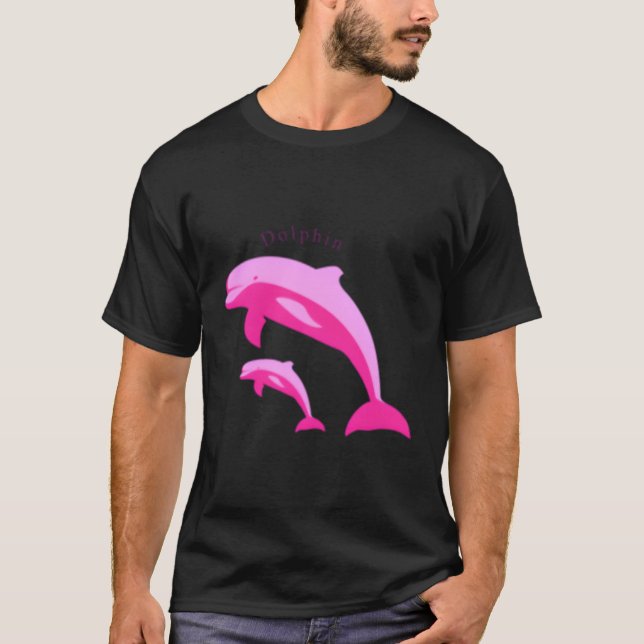 Camiseta K Delfines Madre Y Bebé (Anverso)