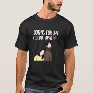 Camiseta K-Drama Drama Coreano Buscando A Mi Oppa Chaebol