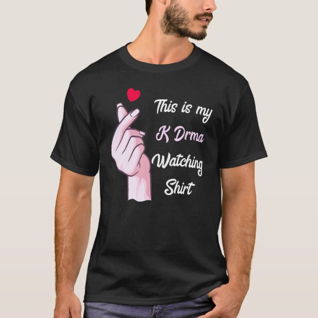 Camiseta K Drama Korean Drama  This Is My K Drama Watching (Anverso)