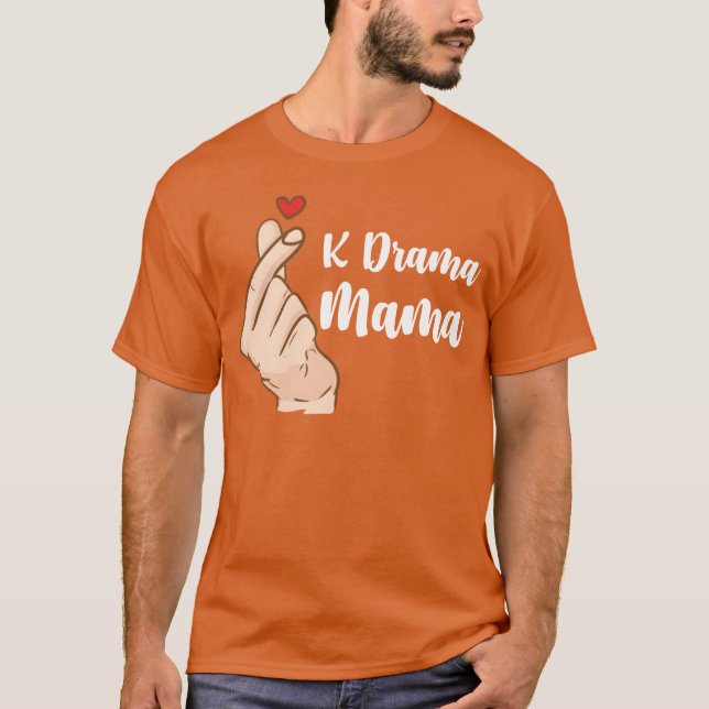 Camiseta K Drama Mama retro (Anverso)