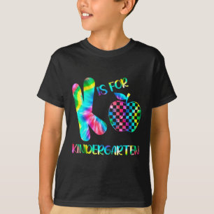 Camiseta K Es Para Corbata De Corbata De Profesor De Kinder