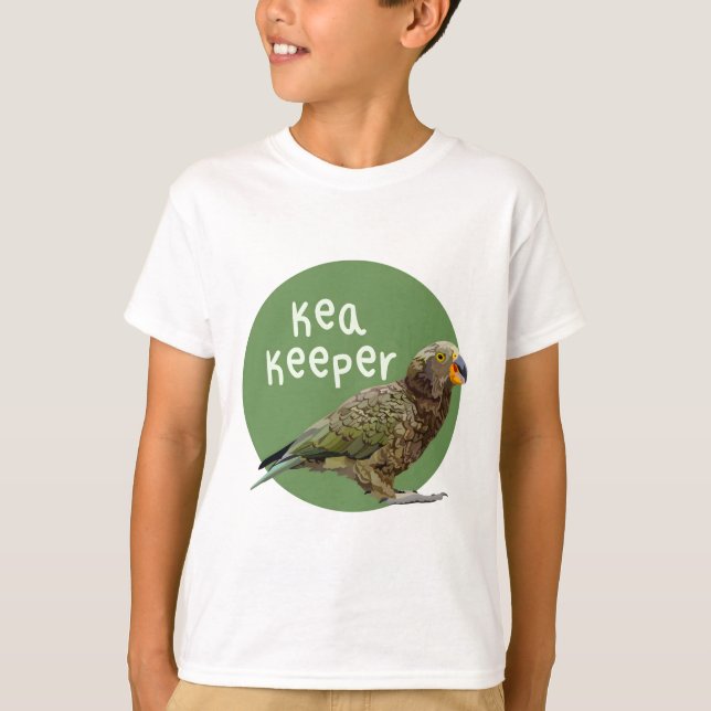 Camiseta K es para Kea Keeper (Anverso)