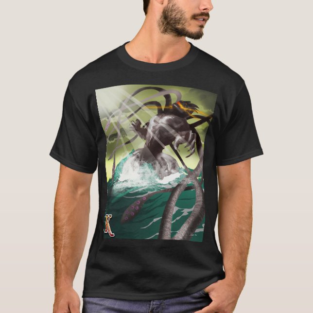 Camiseta K es para Kraken (Anverso)