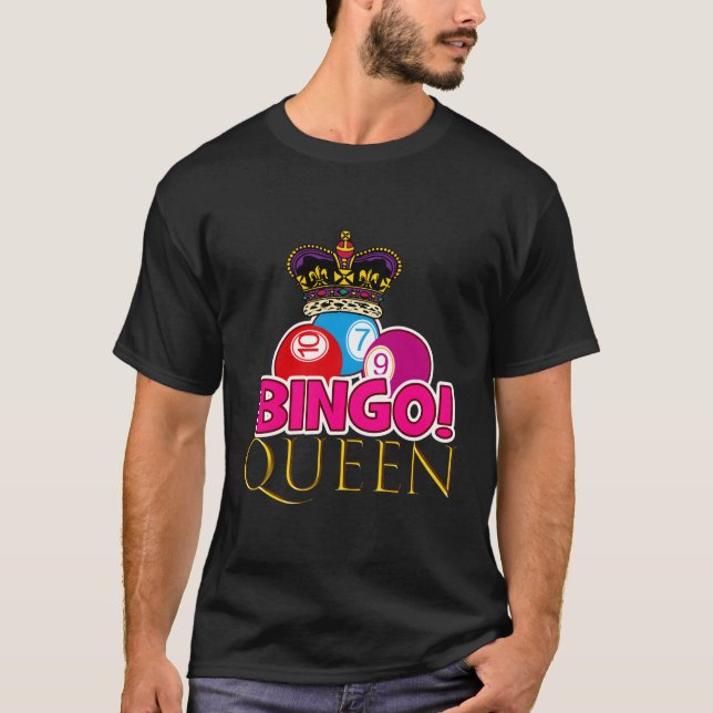 Camiseta K Gold Bingo Queen para (Anverso)