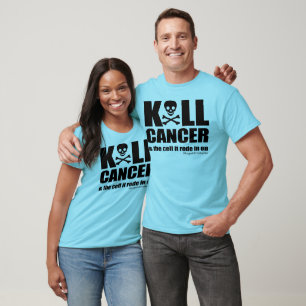 Camiseta K*LL CANCER y la celda en la que entró