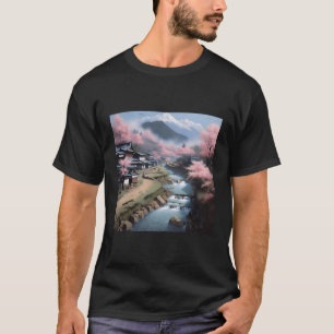 Camiseta K Petal Wonder Idyllic Japonés Cherry Blossom