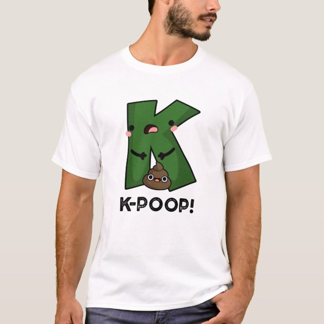 Camiseta K-poop Funny K-pop Poo Pun (Anverso)