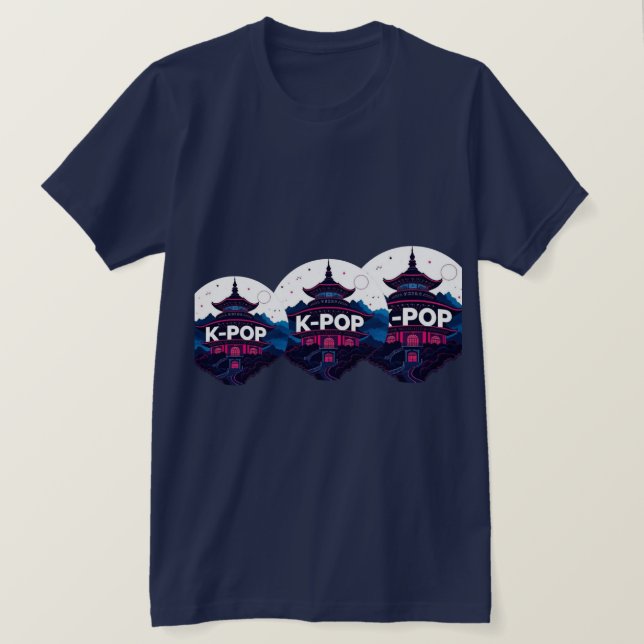 CAMISETA K-POP (Anverso del diseño)