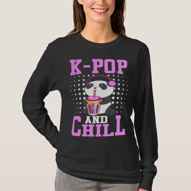Camiseta K Pop And Chill I K Pop (Anverso)
