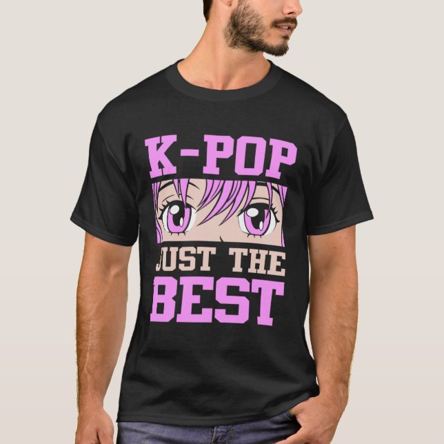 Camiseta K Pop es lo mejor que puedo (Anverso)