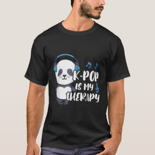 Camiseta K-Pop Es Mi Terapia K-Pop Panda Ns Panda Kpop Quot
