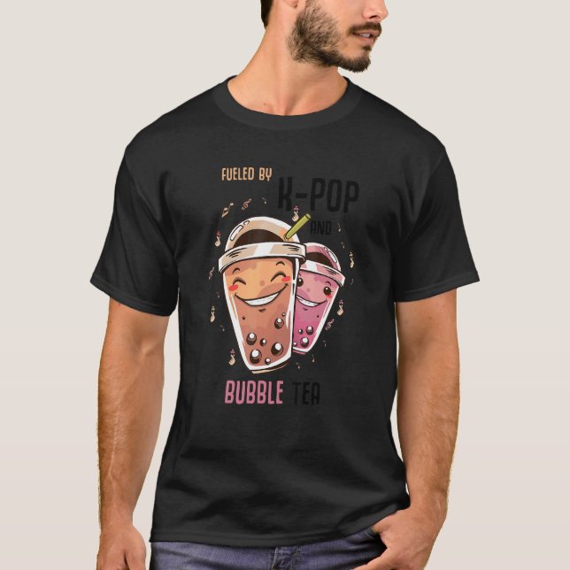 Camiseta K Pop Kpop Bubble Tea 1 (Anverso)