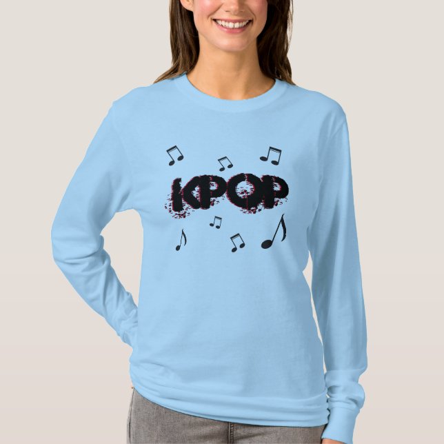 Camiseta K-Pop kpop música coreana (Anverso)