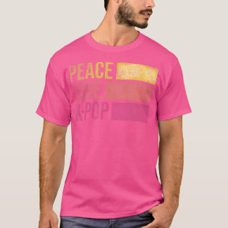 Camiseta K-Pop Retro Para Chicas Adolescentes Mujeres Kpop 