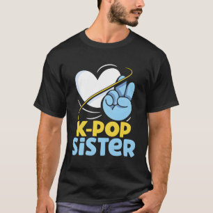 Camiseta K-Pop Sister de música coreana K-Pop