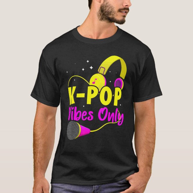 Camiseta K Pop sólo para asiáticos (Anverso)