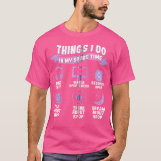Camiseta K-Pop todo el día Kpop Love Zip