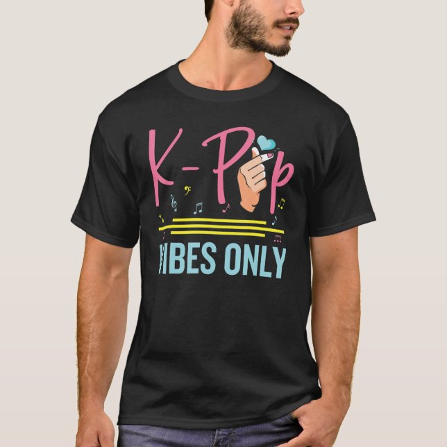 Camiseta K-Pop viste música pop surcoreana Kpop (Anverso)