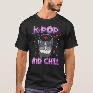 Camiseta K Pop Y Chill Coreana Canción De Música K Drama Ga