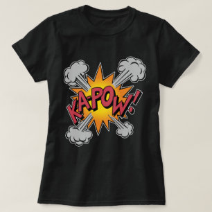 Camiseta ¡KA-POW! Gráfico de Cómic
