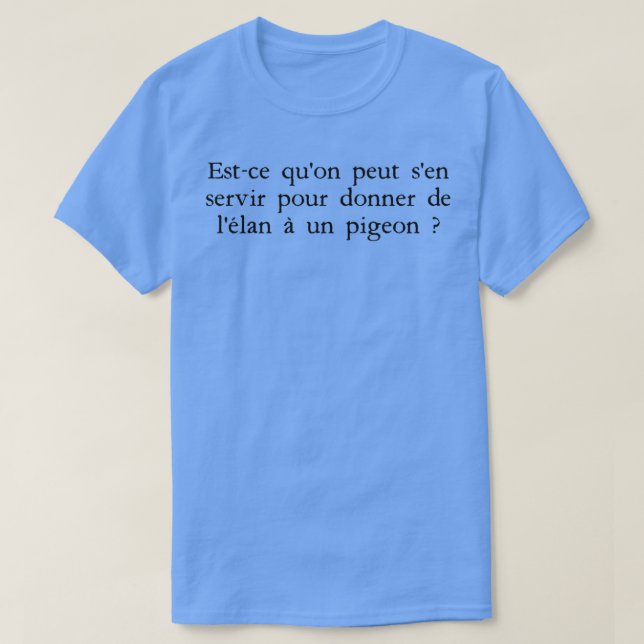Camiseta Kaamelott Yvain 13 Can we use it to give impetus t (Diseño del anverso)