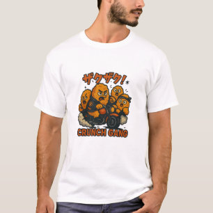 Camiseta Kaarage Crunch Gang – Snack Callejero Kawaii