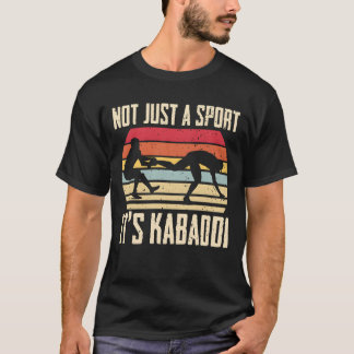 Camiseta Kabaddi India No es solamente un deporte, es chica