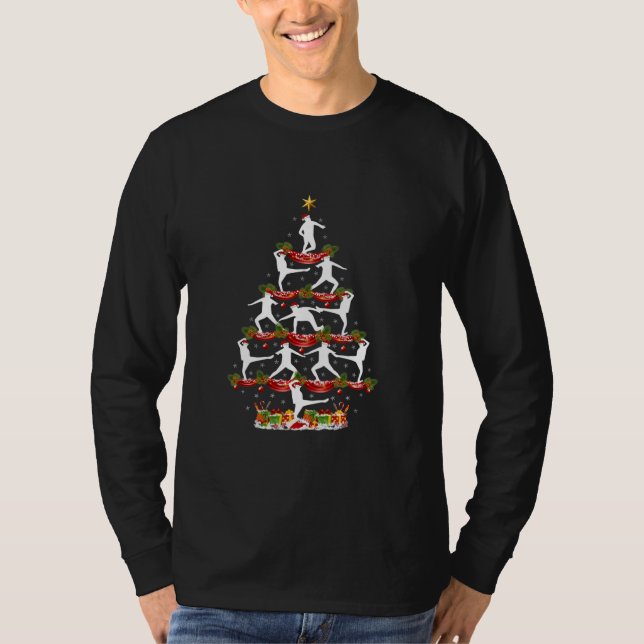 Camiseta Kabaddi Sports Xmas Tree Lighting Kabaddi (Anverso)