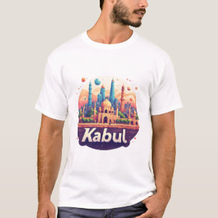 Camiseta Kabul Afganistán Regalo de Patrimonio para Viajero