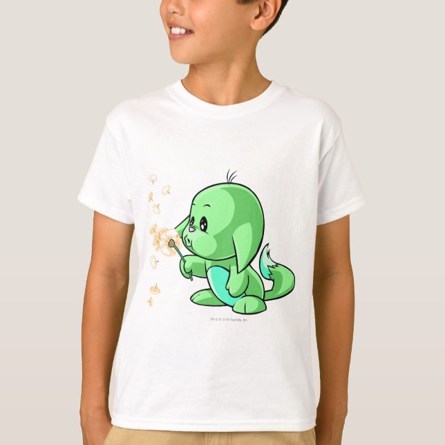 Camiseta Kacheek Green (Anverso)
