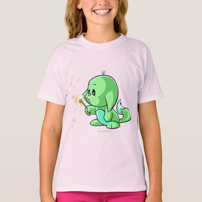 Camiseta Kacheek Green (Anverso)