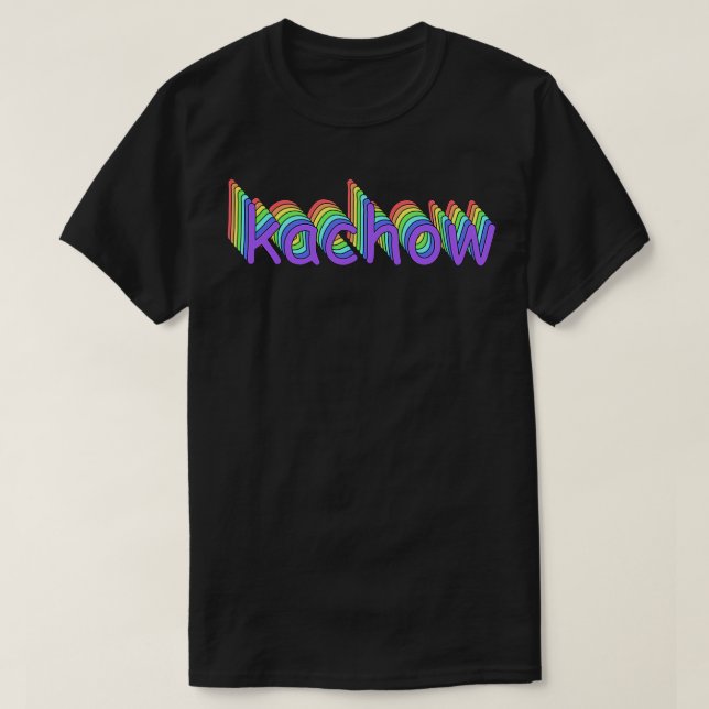 Camiseta Kachow (Diseño del anverso)