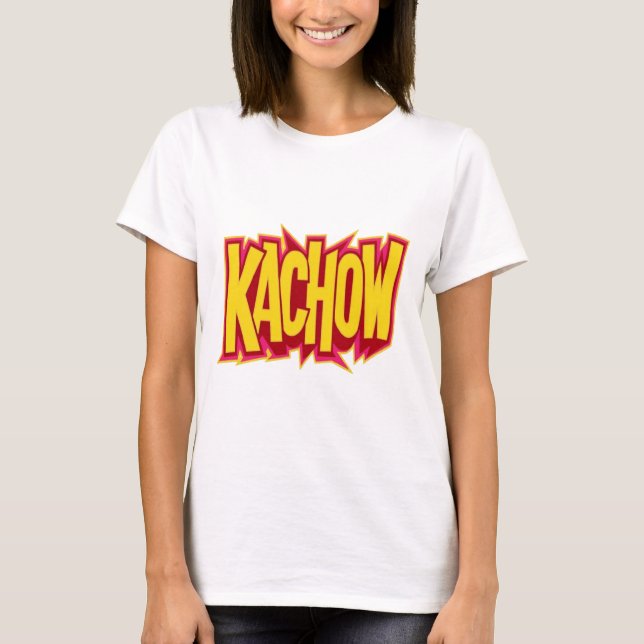 Camiseta kachow sticker (Anverso)