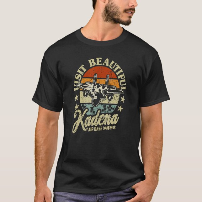 Camiseta Kadena Air Base Visit Beautiful Kadena Usaf Okinaw (Anverso)