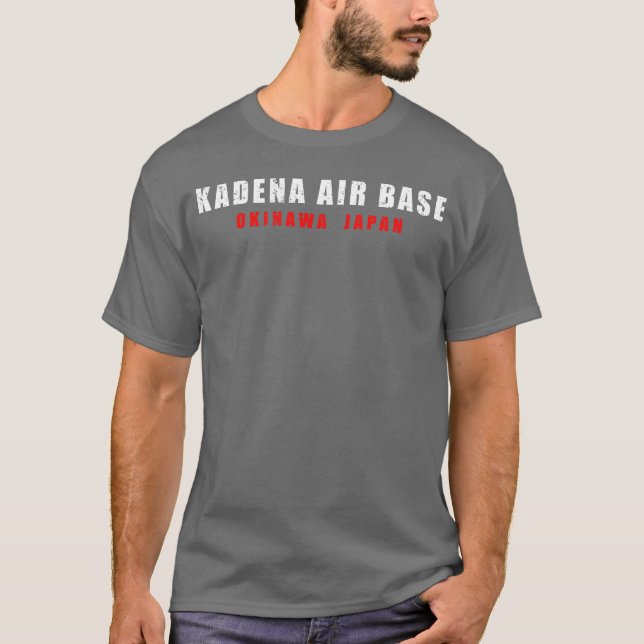 Camiseta Kadena USAF Okinawa Japan funny (Anverso)