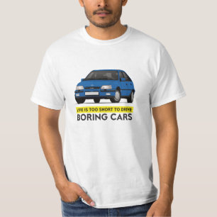 Camiseta Kadett E GSi - La vida es demasiado corta - 34 col